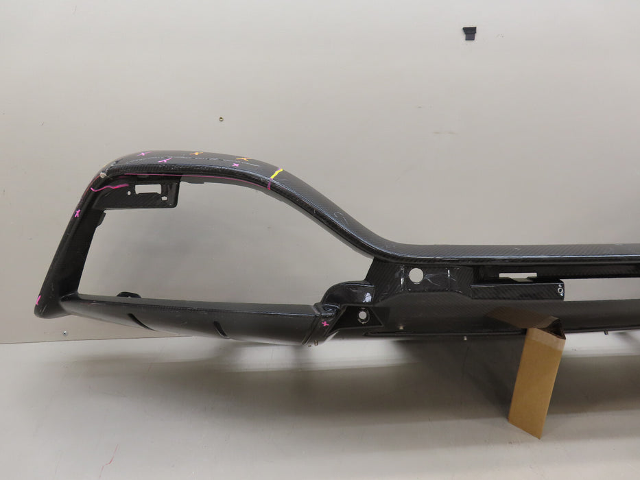 2017-2020 ASTON MARTIN VANTAGE REAR BUMPER COVER DIFFUSER CARBON FIBER OEM