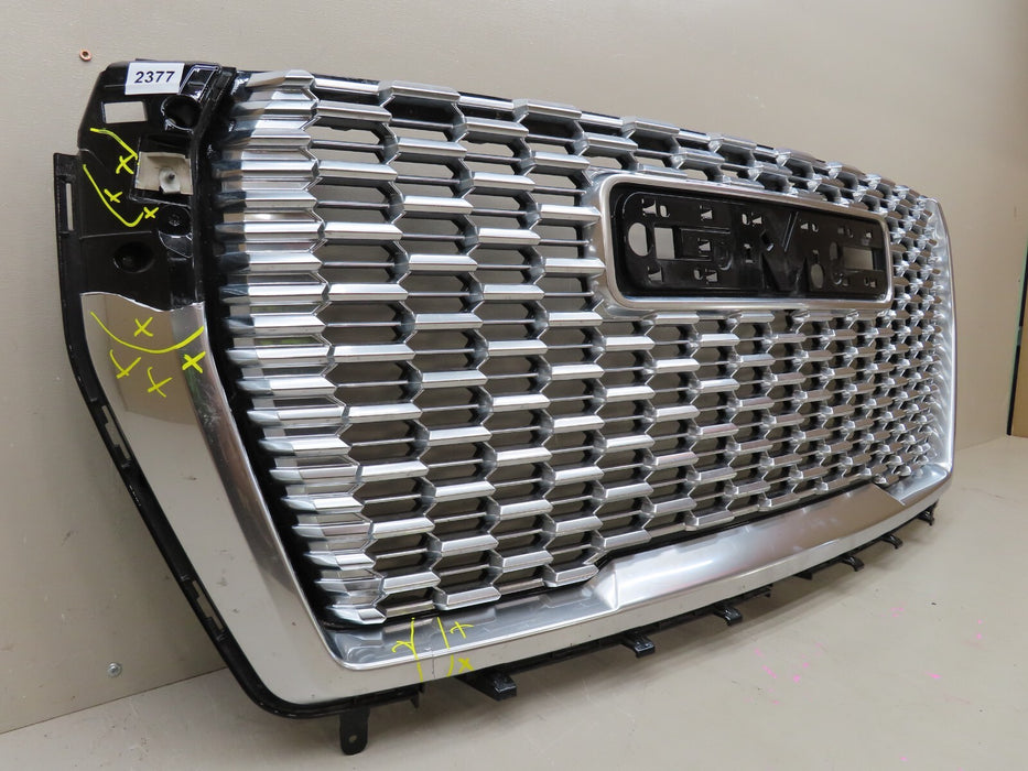 2021-2023 GMC YUKON DENALI SUV FRONT BUMPER RADIATOR GRILLE GRILL OEM 84835783
