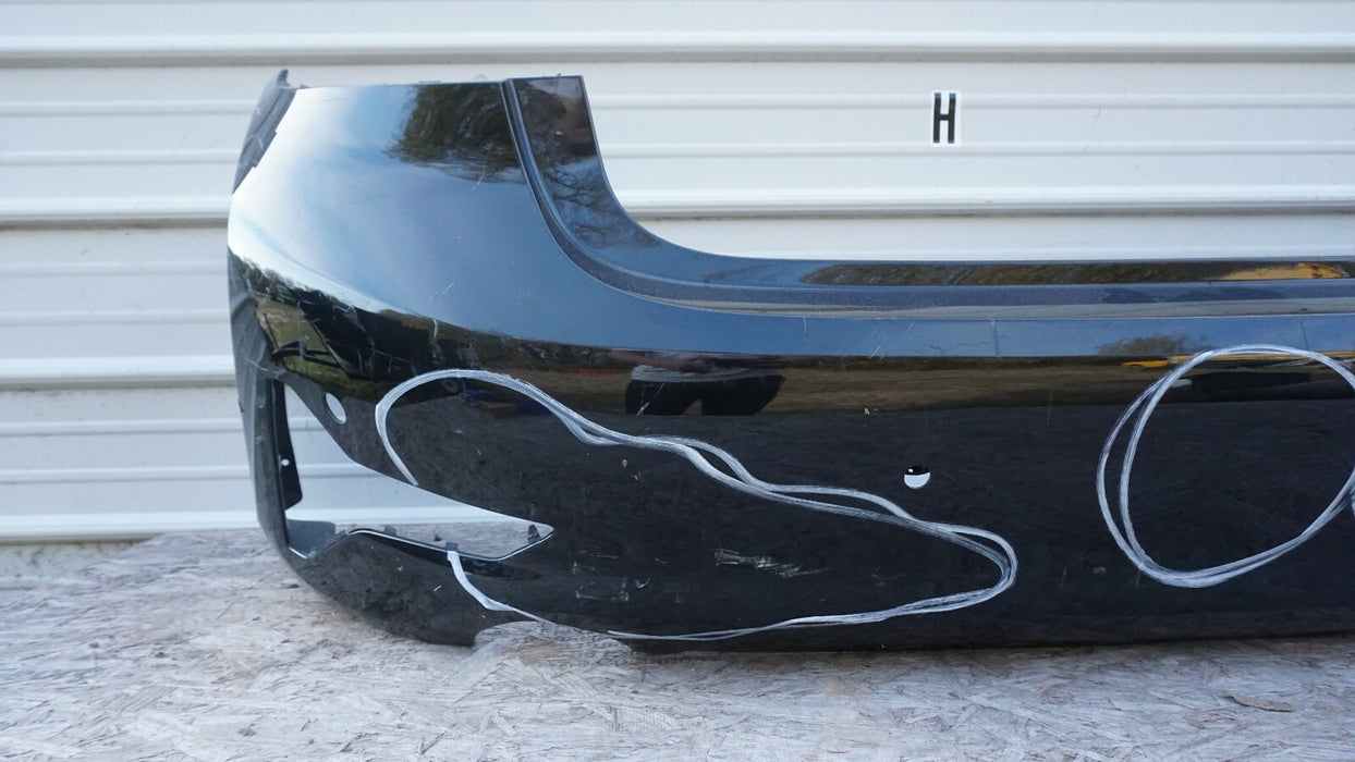 2019 - 2020 BMW 3 SERIES G20 REAR BUMPER COVER PANEL ORIGINAL 51127427998 OEM