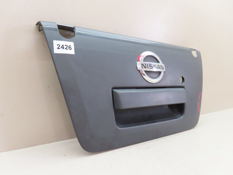 2013-2017 NISSAN FRONTIER S SL SV REAR TAILGATE TRUNK HANDLE W/ EMBLEM BADGE OEM
