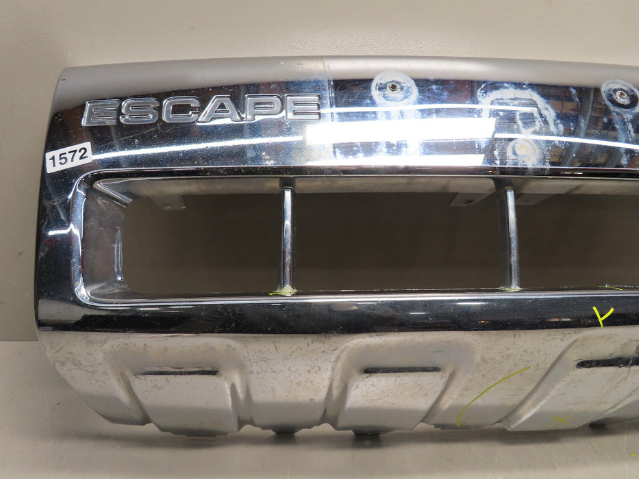 2008-2009-2010-2011-2012 FORD ESCAPE FONT BUMPER CHROME MOLDING OEM