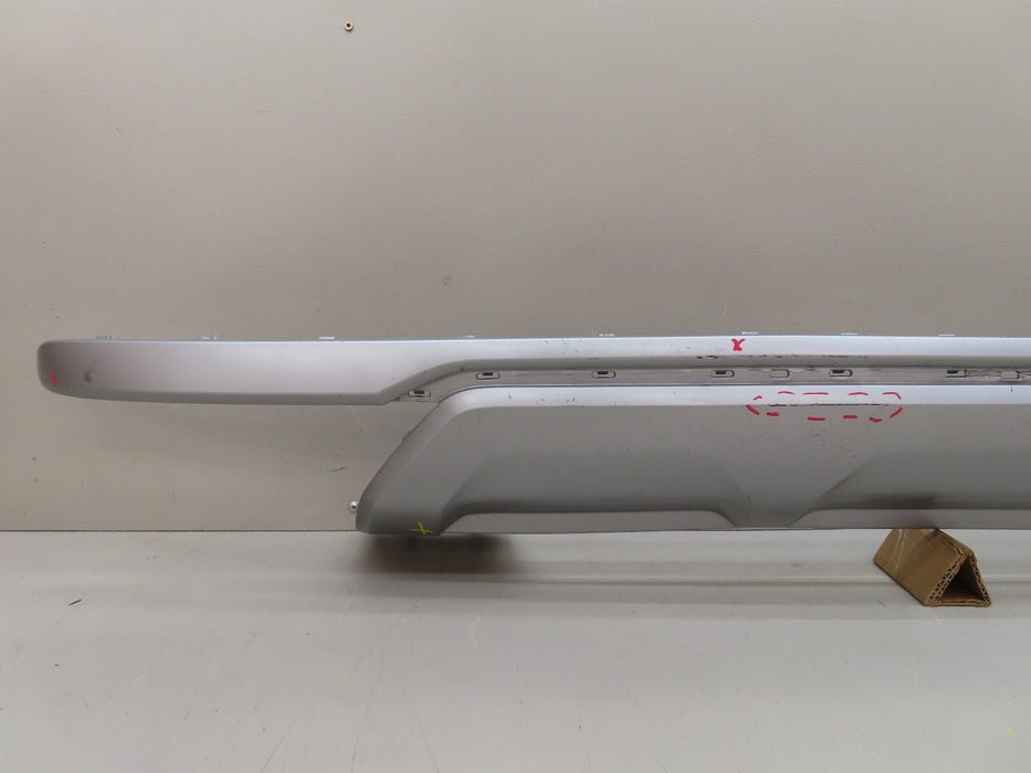 2015-2019 AUDI Q7 REAR LOWER BUMPER COVER DIFFUSER OEM 4M0807568B