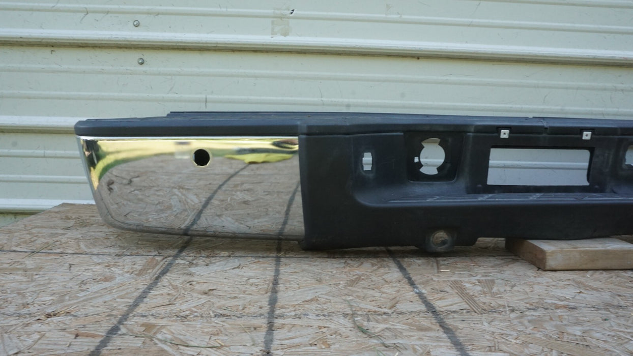 2010-2013 CHEVROLET SILVERADO REAR BUMPER PLASTIC COVER SHELL PANEL FACTORY OEM