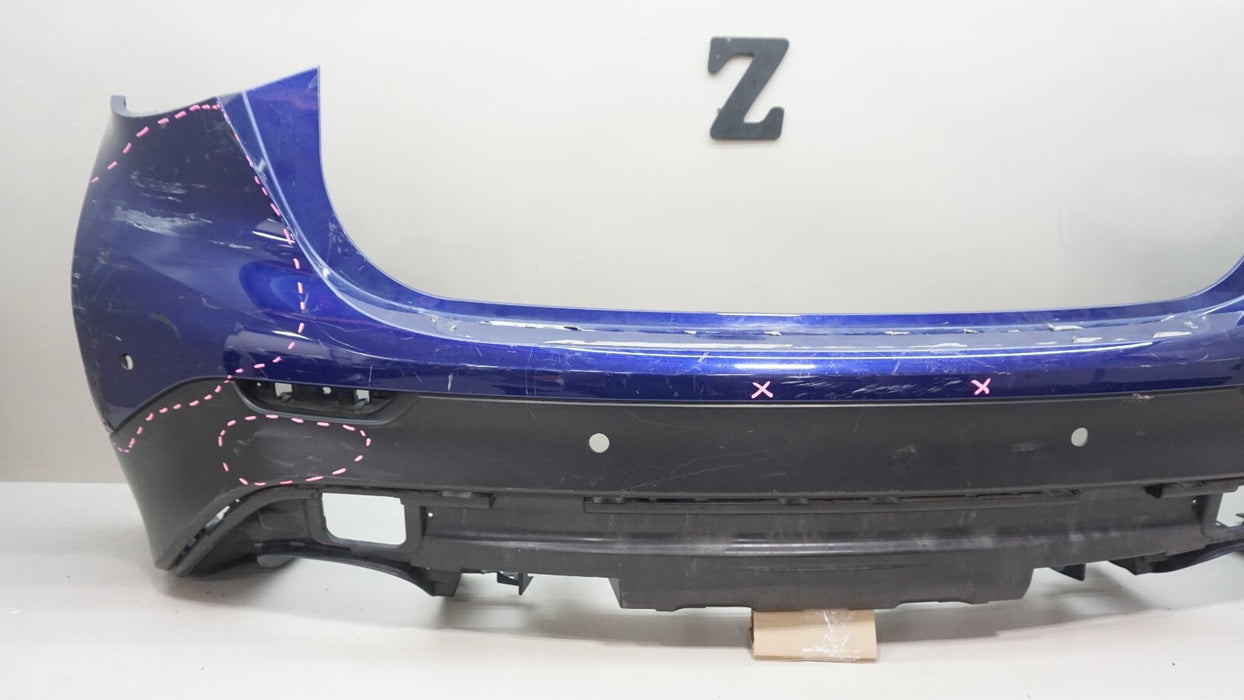 2017-2019 INFINITI QX30 REAR BUMPER COVER PANEL OEM 85022-5DJ0H