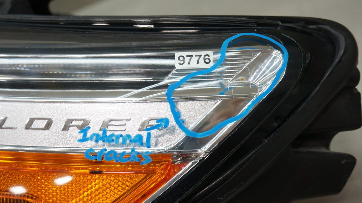 2020-2024 FORD EXPLORER FRONT LEFT DRIVER SIDE LED HEADLIGHT OEM LB5B-13W030-BF