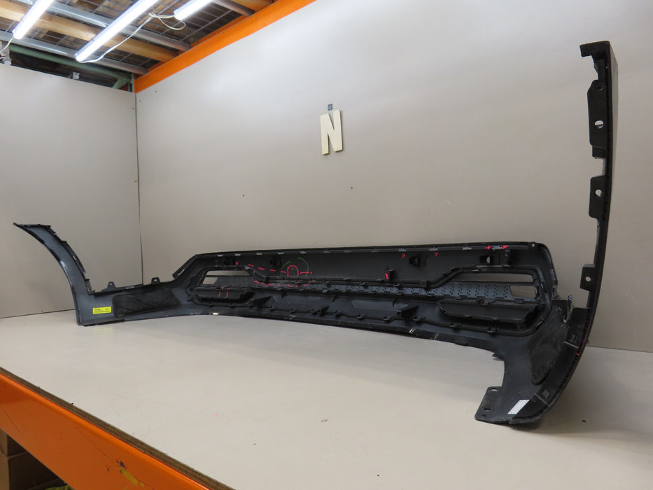 2021-2023 KIA SORENTO REAR LOWER BUMPER COVER W/ SENSOR HOLE OEM 86612-R5300