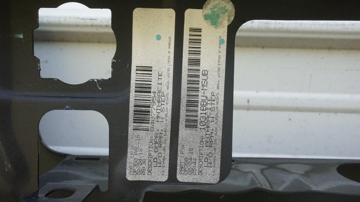 2014-2018 CHEVROLET SILVERADO REAR BUMPER PLASTIC COVER PANEL FACTORY OEM
