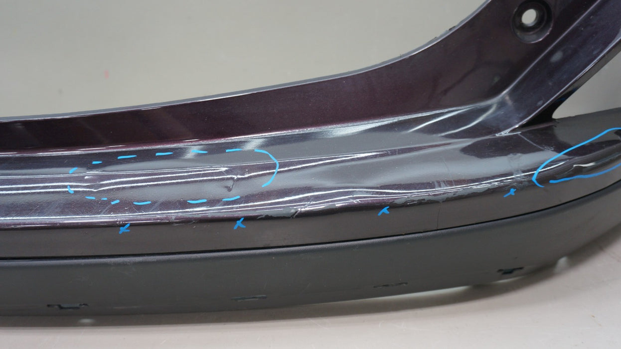 2016-2018 TOYOTA RAV4 REAR UPPER BUMPER COVER PANEL OEM