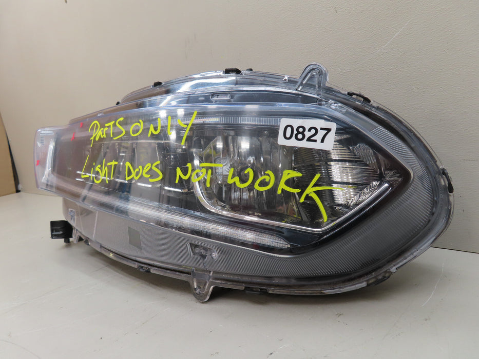 2018 2019 2020 HONDA ACCORD FRONT RIGHT PASSENGER SIDE HEADLIGHT FULL LED OEM