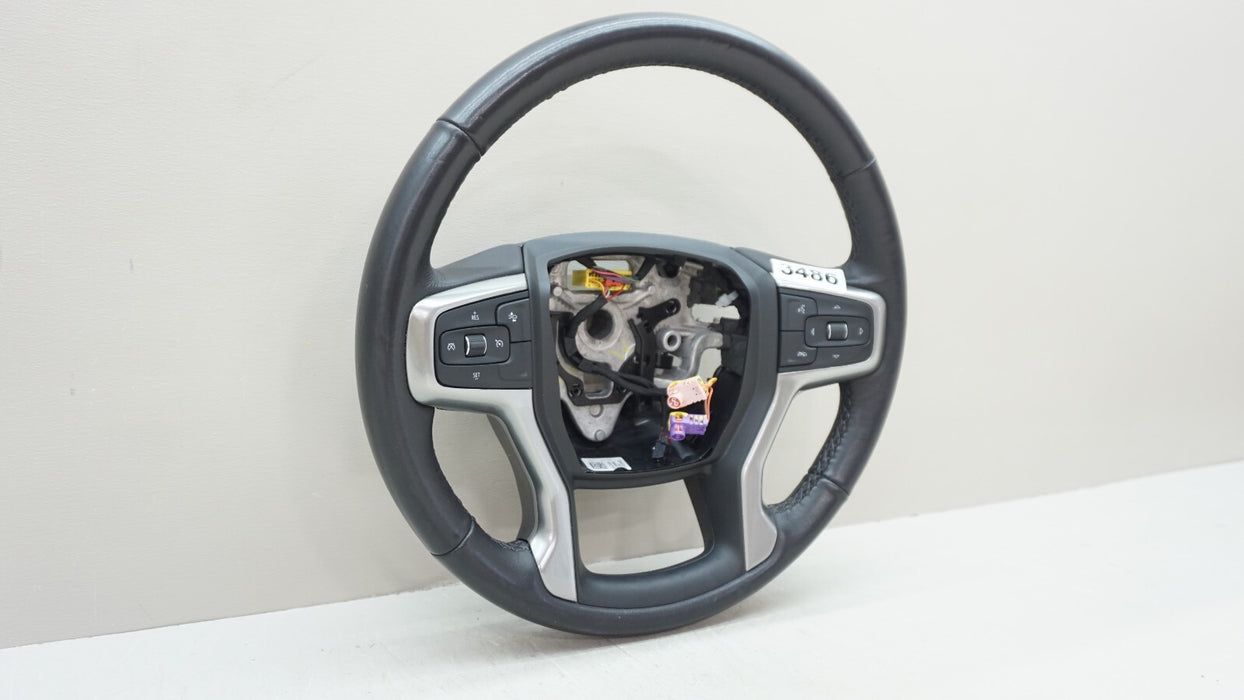 2019-2023 CHEVROLET SILVERADO TAHOE SUBURBAN GMC SIERRA STEERING WHEEL OEM
