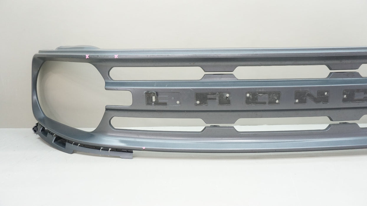 2021-2022 FORD BRONCO FRONT BUMPER RADIATOR GRILLE GRILL OEM M1PB-8200
