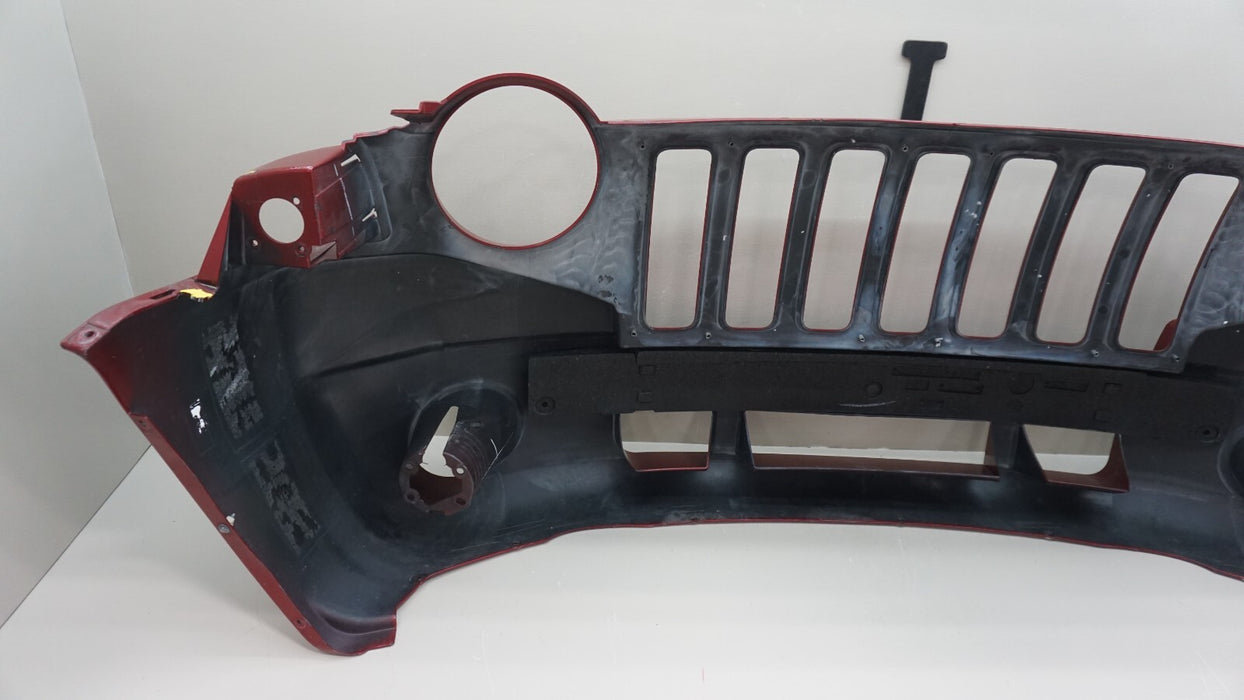 2007-2010 JEEP COMPASS FRONT BUMPER COVER RED 05116471AB OEM 07 08 09 10
