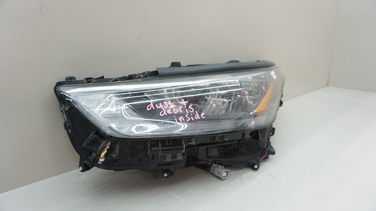 2020-2022 TOYOTA HIGHLANDER FRONT LEFT DRIVERS SIDE HEADLIGHT LED OEM 2021