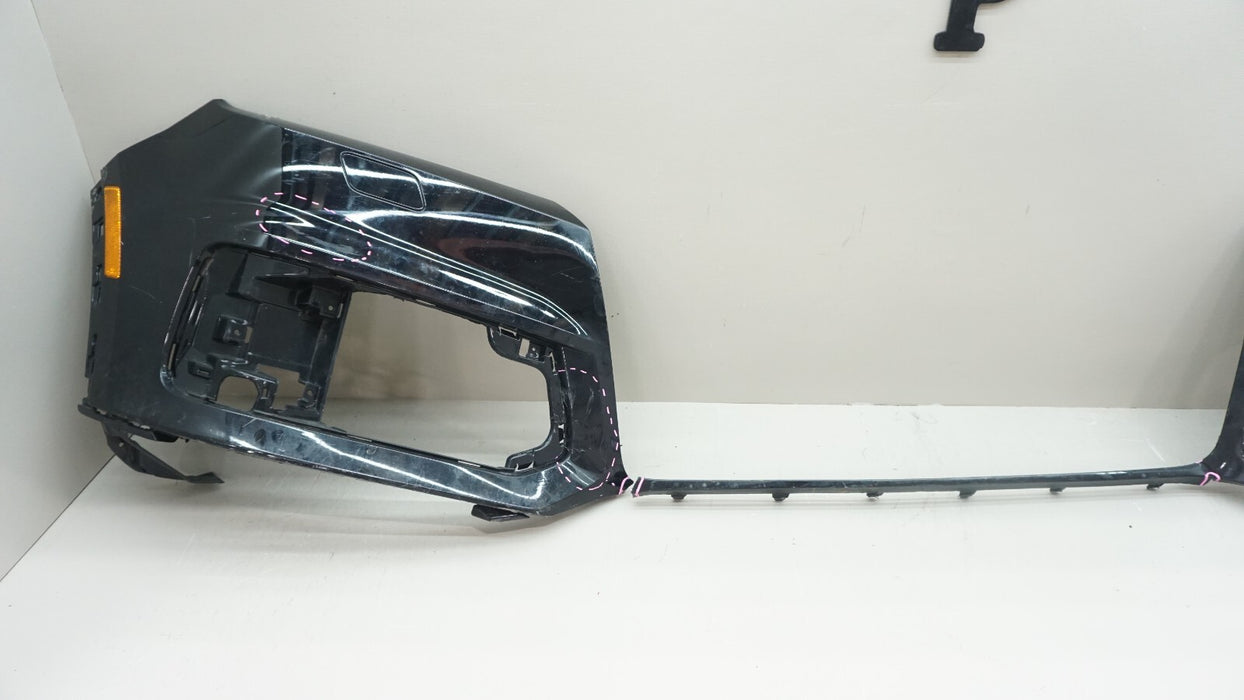 2017-2019 AUDI Q7 FRONT BUMPER COVER 4M0807437 OEM 18