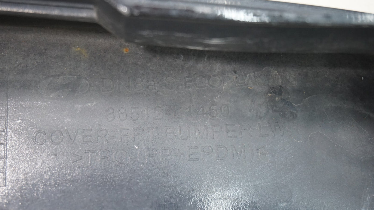 2021-2023 HYUNDAI SONATA FRONT LOWER BUMPER COVER VALANCE OEM 86512-L1450