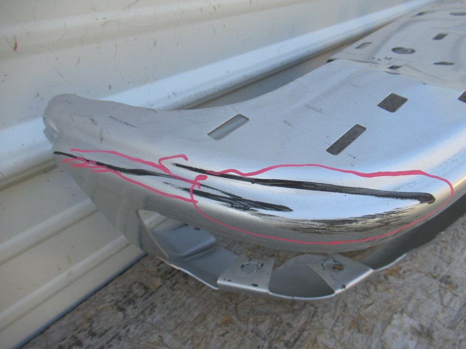 2014 - 2019 GMC SIERRA SILVERADO 1500 REAR BUMPER COVER PANEL CHROME OEM