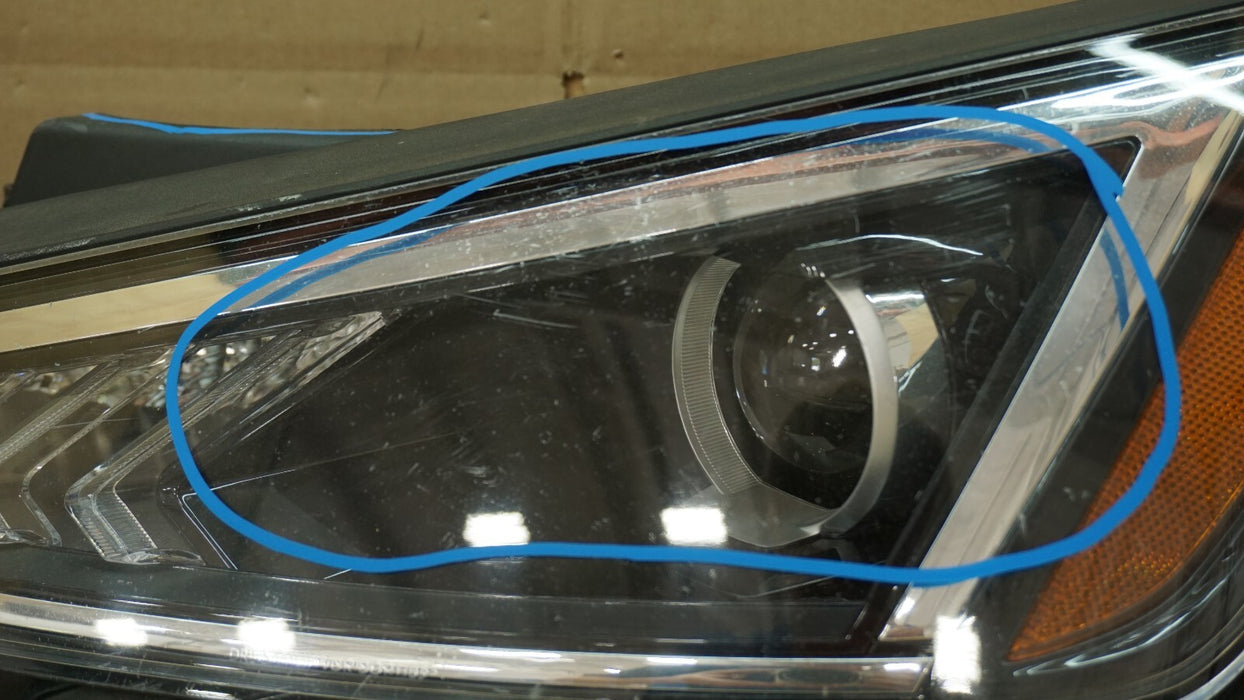 2019-2020 HYUNDAI ELANTRA FRONT LEFT DRIVER SIDE HEADLIGHT HALOGEN OEM 19 20