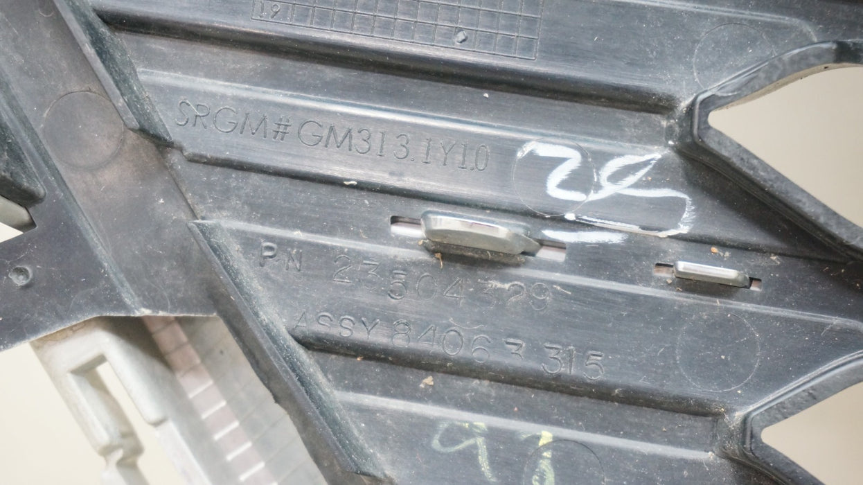 2016-2018 CHEVROLET CRUZE FRONT LOWER BUMPER RADIATOR GRILLE GRILL 84063315 OEM