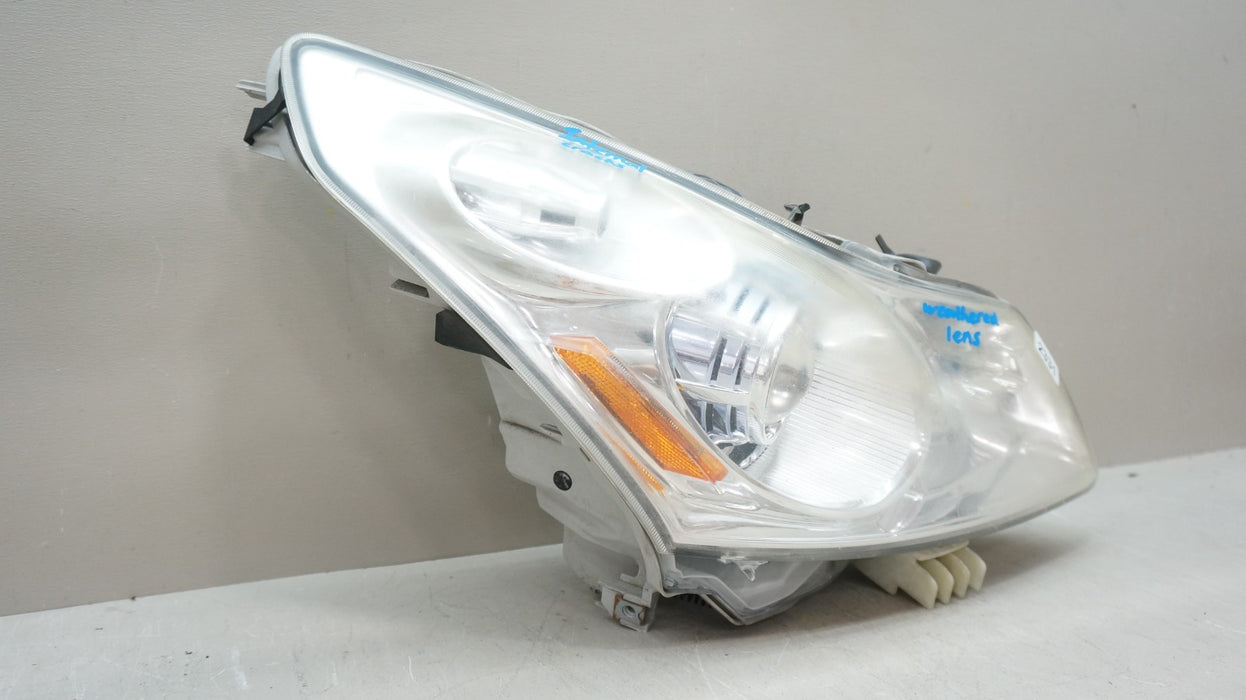 2007-2009 INFINITI G35 G37 SEDAN FRONT RIGHT PASSENGER SIDE XENON HID HEADLIGHT