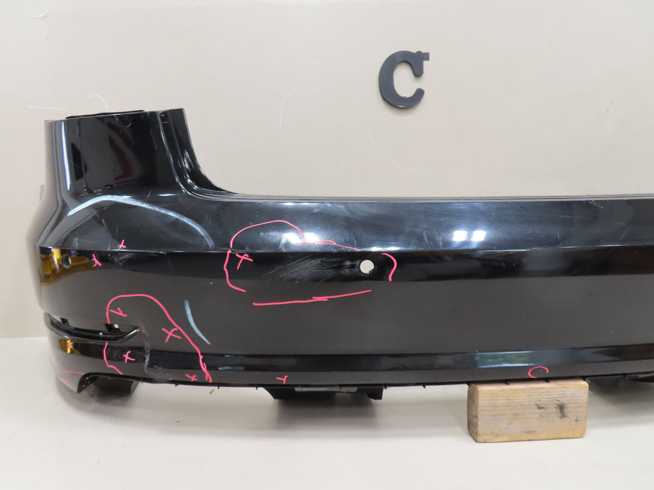 2013-2016 AUDI A3 S-LINE QUATTRO REAR BUMPER COVER OEM 8V5807511C