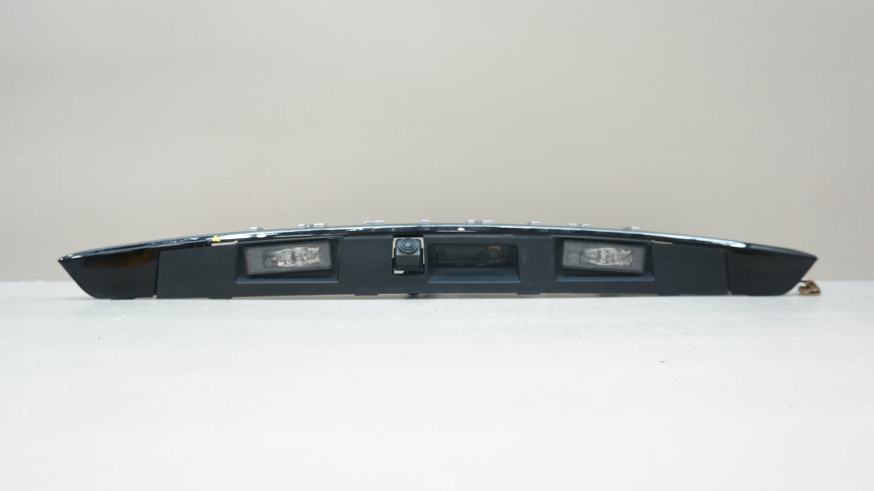 2019-2022 INFINITI QX50 REAR TRUNK LIFTGATE MOLDING W/ CAMERA OEM GG51003660