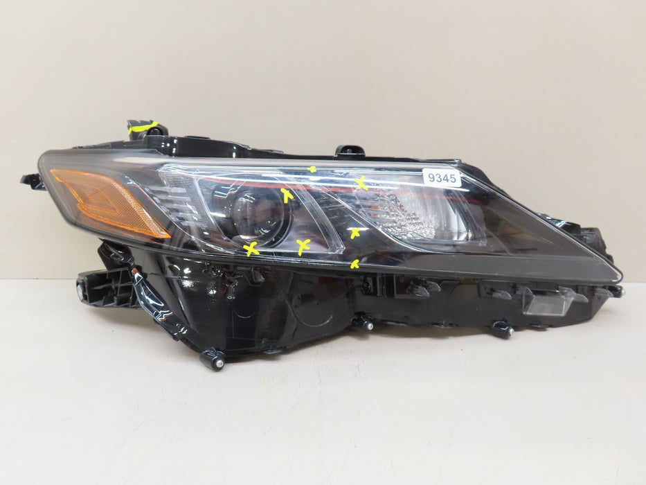 2018-2024 TOYOTA CAMRY HEADLIGHT RIGHT PASSENGER SIDE OEM 9345