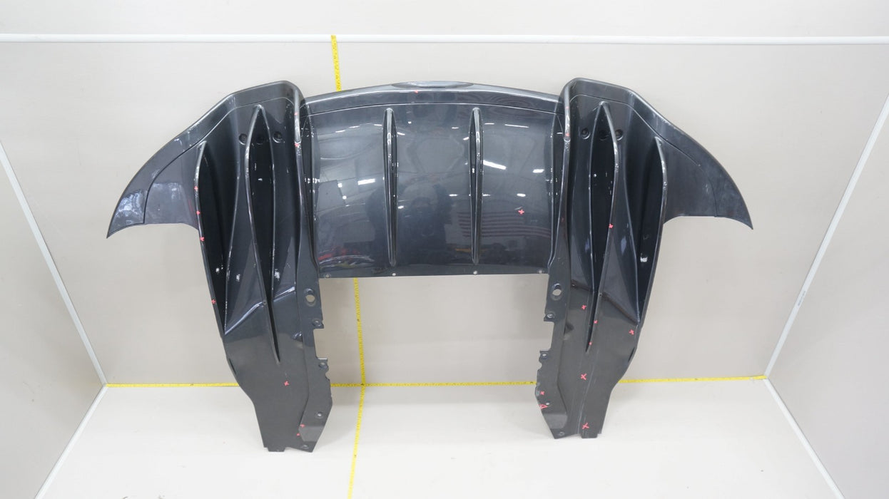 2016-2021 MCLAREN 570S 570GT REAR LOWER DIFFUSER VALANCE SPLITTER OEM 13A3797CP