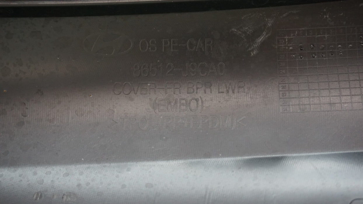 2022-2023 HYUNDAI KONA FRONT BUMPER COVER OEM 86512-J9CA0