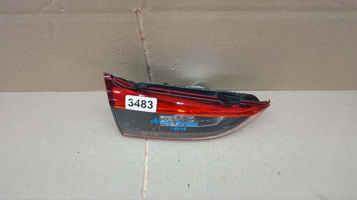 2016-2017 MAZDA 6 LEFT DRIVERS SIDE INNER TAIL LIGHT OEM 16 17