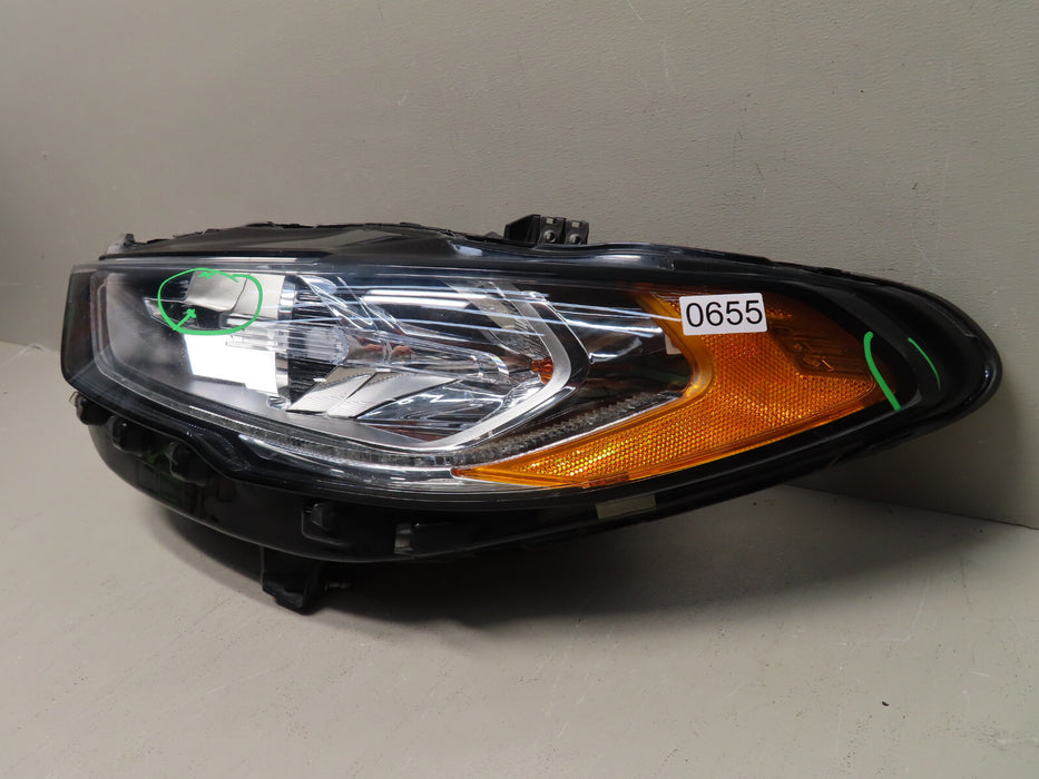 2017 2018 2019 2020 FORD FUSION HALOGEN LED LEFT LH DRIVER HEADLIGHT OEM