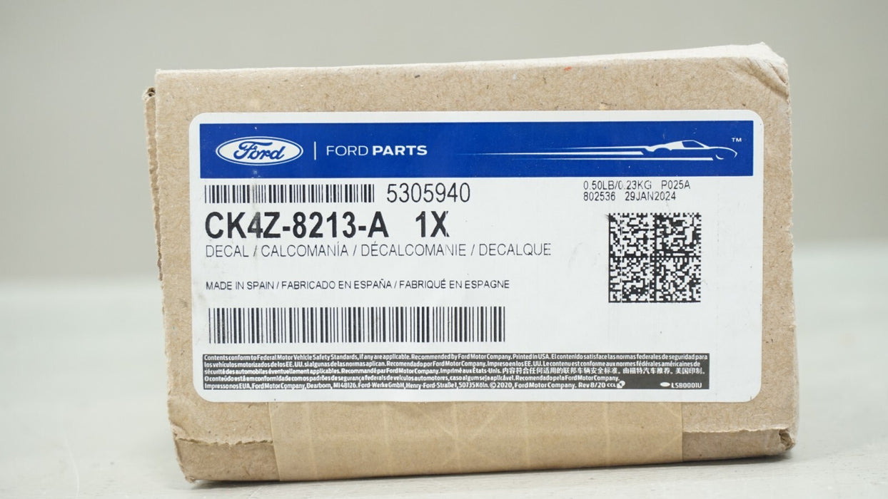 2015-2023 FORD TRANSIT FRONT BLUE FORD OVAL EMBLEM OEM CK4Z-8213-A