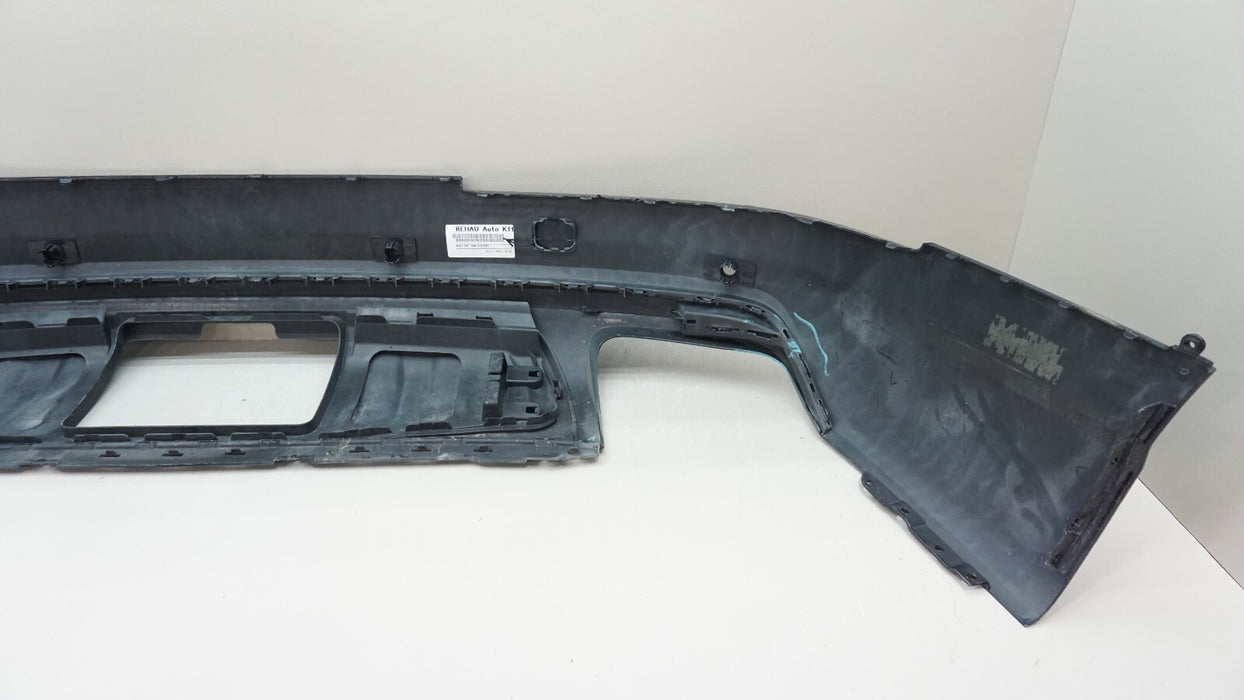 2017-2019 AUDI Q7 REAR LOWER BUMPER COVER W/ PARKING SENSOR HOLES 4M0807527B OEM