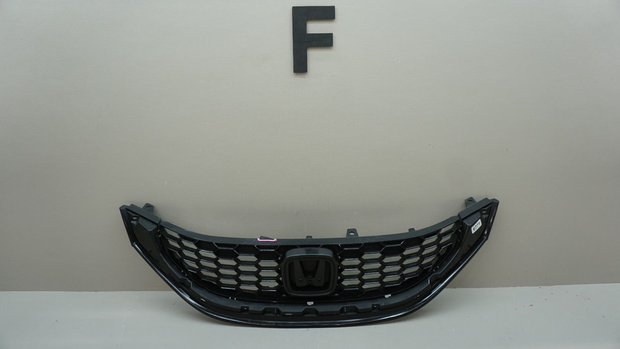 2013-2015 HONDA CIVIC FRONT MAIN UPPER GRILLE HDG055 AFTERMARKET 13 14 15