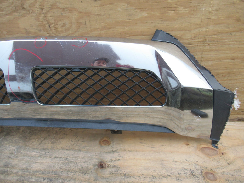 2012 - 2015 MERCEDES W166 ML350 ML550 FRONT BUMPER LOWER VALANCE CHROME OEM