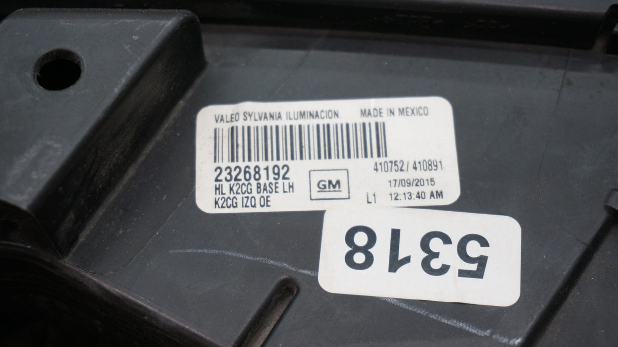 2014-2017 GMC SIERRA 2500 3500 HD LEFT HEADLIGHT LAMP HALOGEN LED OEM 23130715