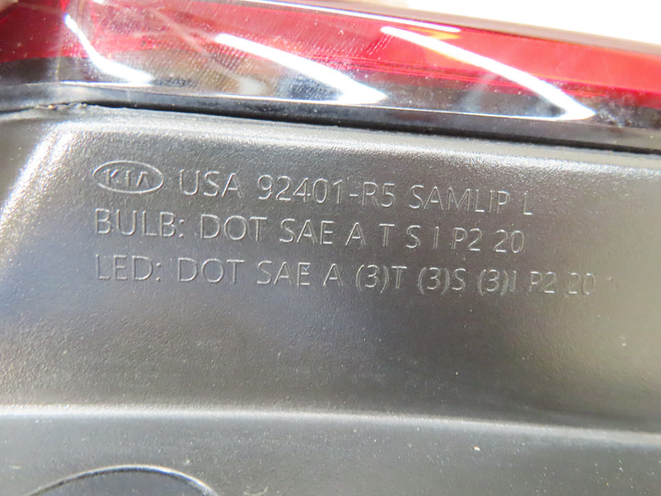 2021-2023 KIA SORENTO REAR LEFT DRIVER SIDE TAIL LIGHT OEM 92401-R5