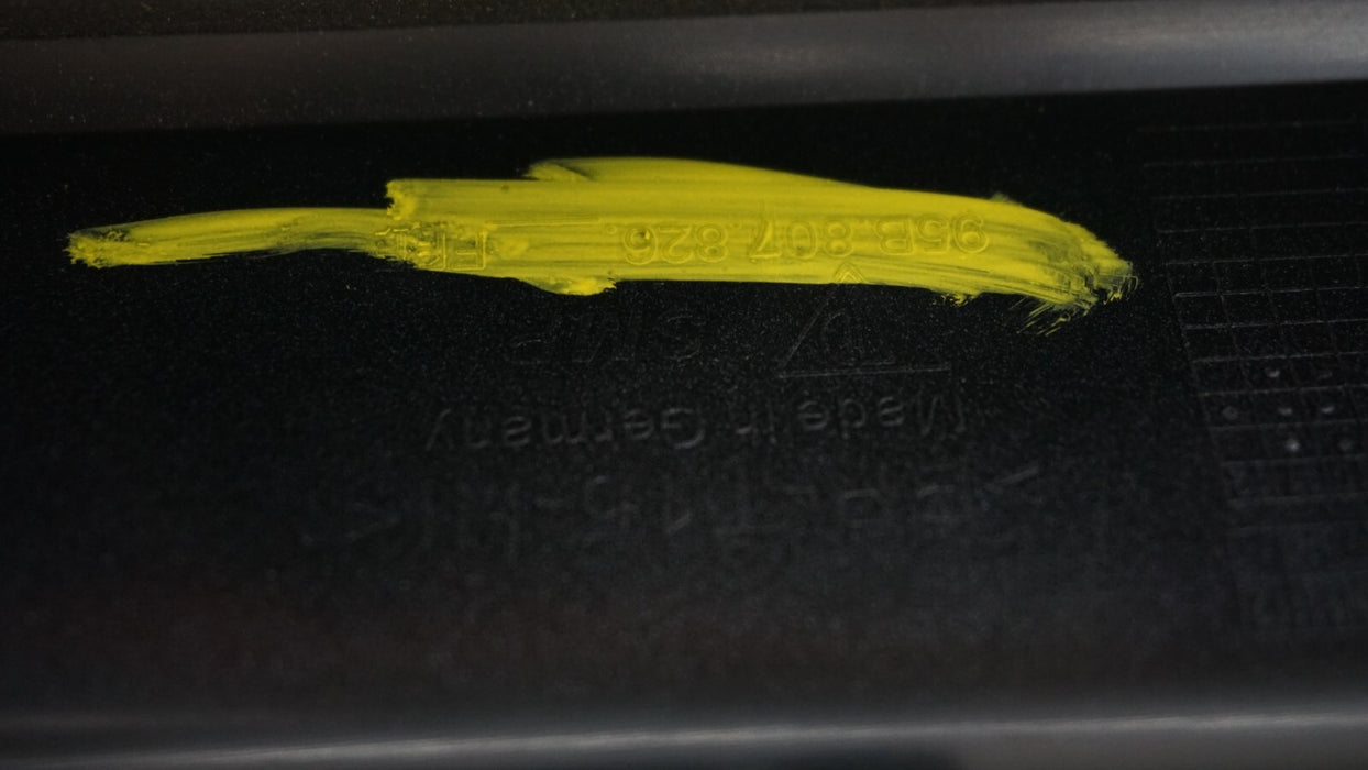 2022-2023 PORSCHE MACAN FRONT LOWER VALANCE SPLITTER TRIM COVER OEM 95B827555