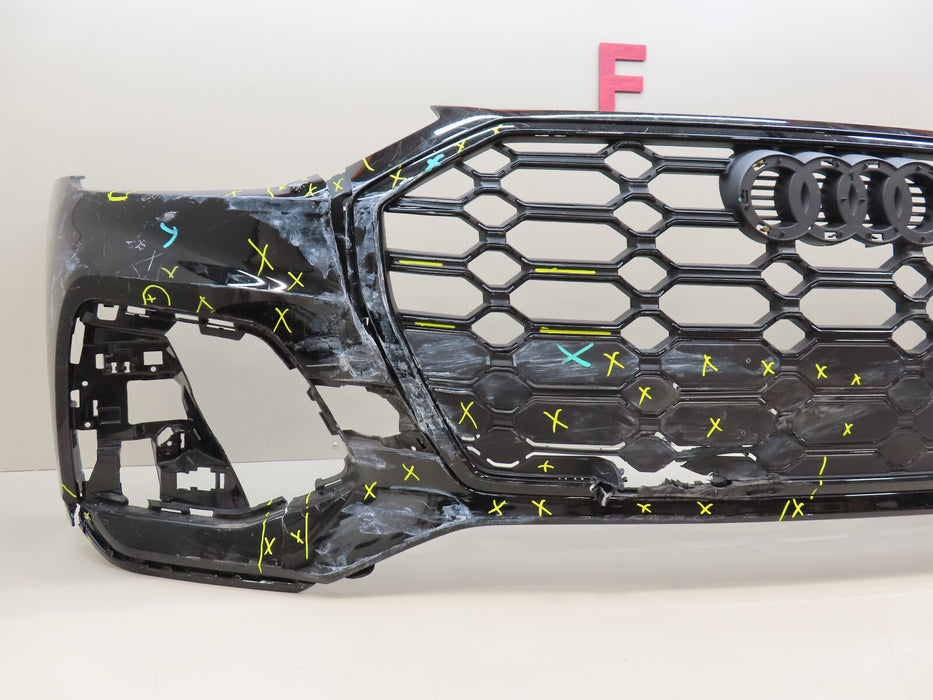 2021 2022 2023 AUDI Q5 FRONT BUMPER COVER W/GRILLE OEM