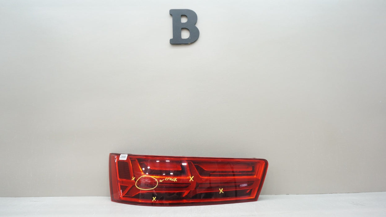 2017-2019 AUDI Q7 REAR LEFT DRIVER SIDE LED TAIL LIGHT OEM 4M0945093L