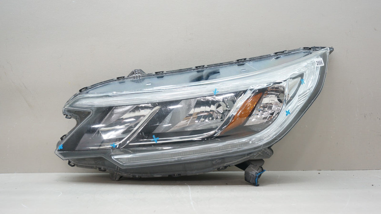 2015-2016 HONDA CR-V FRONT LEFT DRIVER SIDE HALOGEN HEADLIGHT OEM
