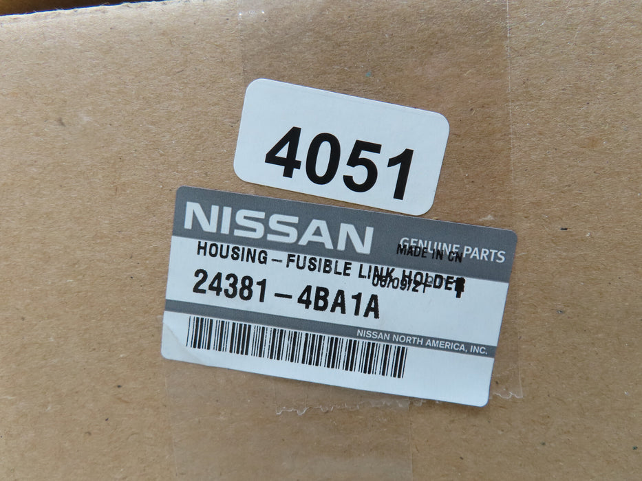 2014-2022 NISSAN ROGUE-SPORT HOUSING FUSIBLE LINK HOLDER OEM 24381-4BA1A