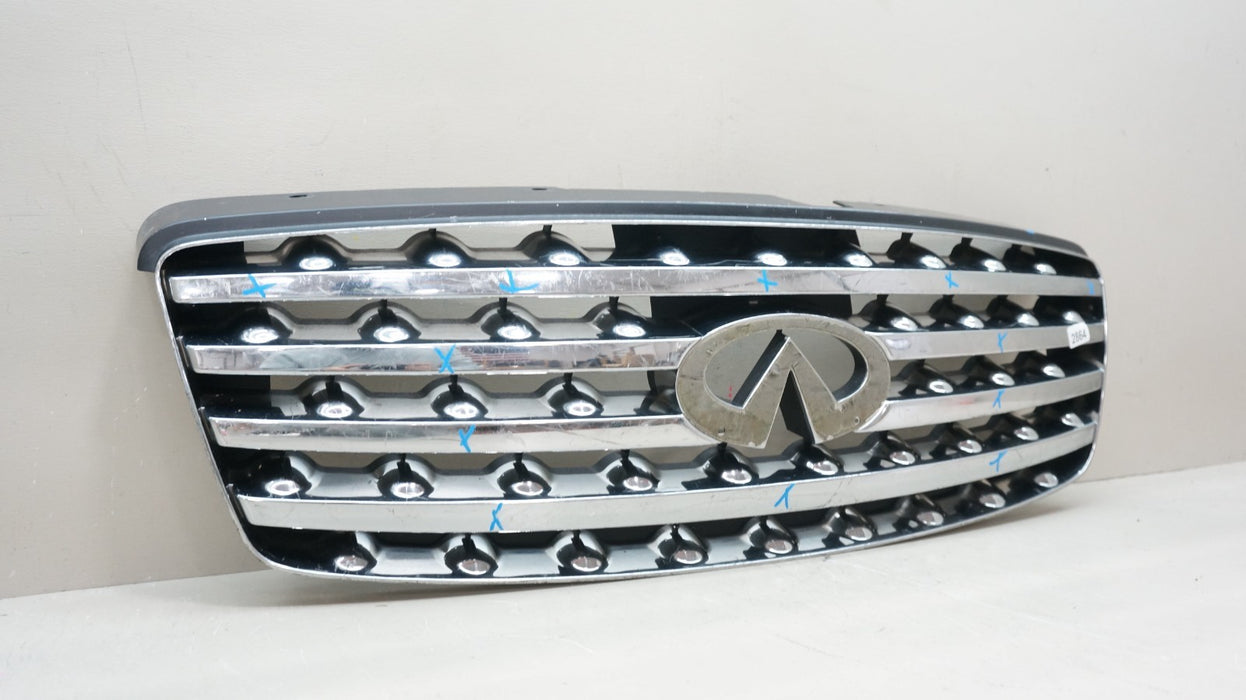 2003-2005 INFINITI FX35 FX45 FRONT UPPER RADIATOR GRILLE OEM 62310-CG000