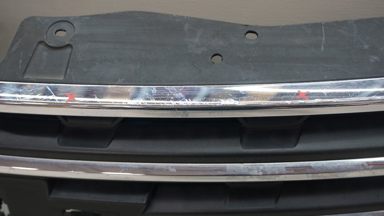2013-2017 CHEVROLET TRAVERSE FRONT UPPER RADIATOR GRILLE OEM 20988633