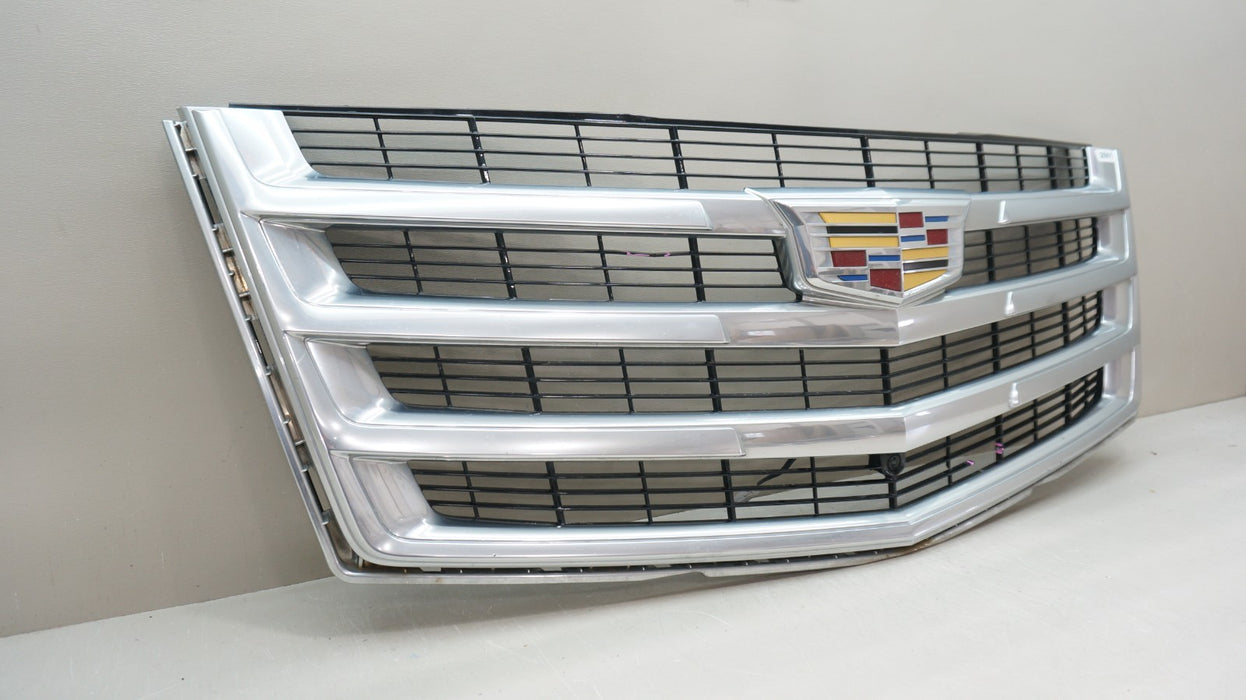 2015-2020 CADILLAC ESCALADE FRONT BUMPER RADIATOR GRILLE W/ CAMERA OEM 23329115