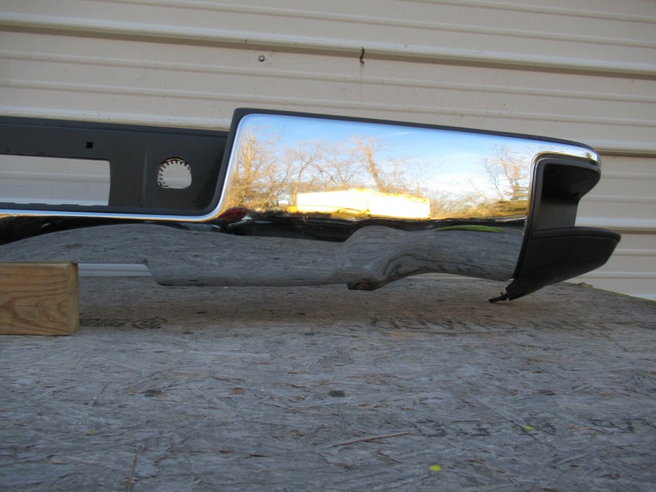 15 16 17 18 19 CHEVROLET CHEVY SIERRA SILVERADO REAR METAL BUMPER OEM