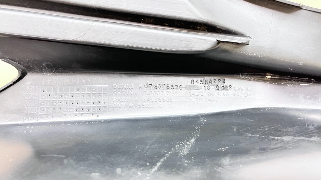 2019-2025 CHEVY MALIBU FRONT LOWER VALANCE OEM 84584222
