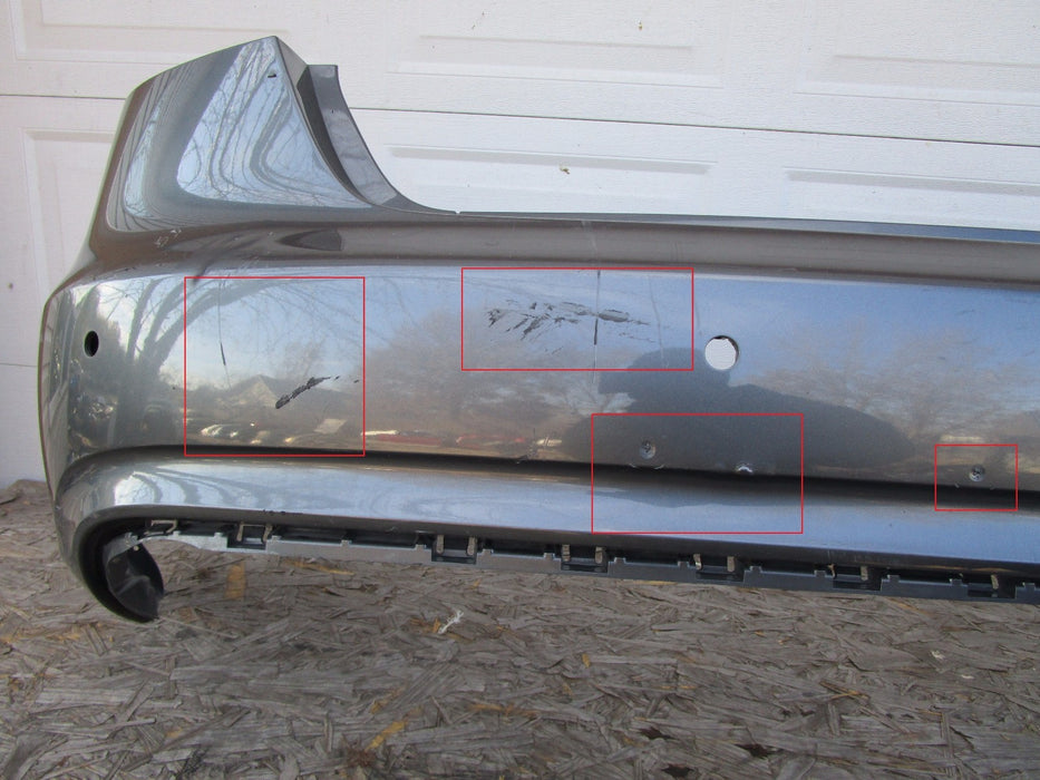09 10 11 12 AUDI A4 REAR BUMPER COVER OEM