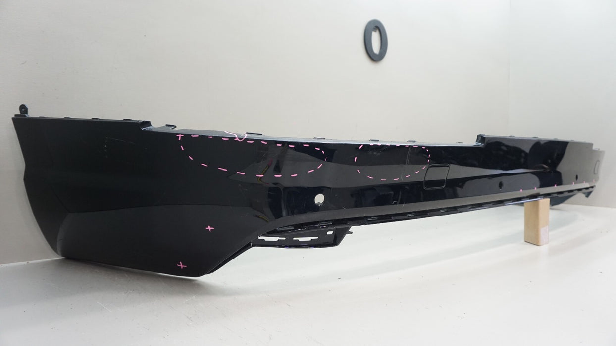 2017-2019 AUDI Q7 REAR LOWER BUMPER COVER VALANCE OEM 4M0807527B