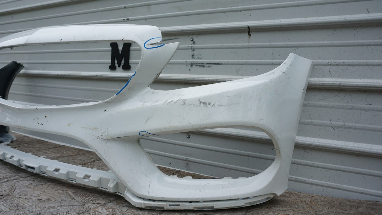 2015-2017 MERCEDEZ BENZ C300 C-CLASS FRONT BUMPER COVER OEM 15 16 17