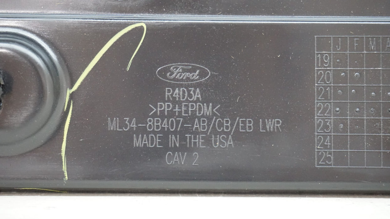 2021-2023 FORD F-150 RADIATOR LOWER DEFLECTOR AIR GUIDE SHIELD ML34-8B407 OEM
